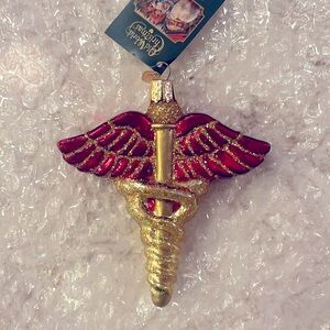 Caduceus ornament